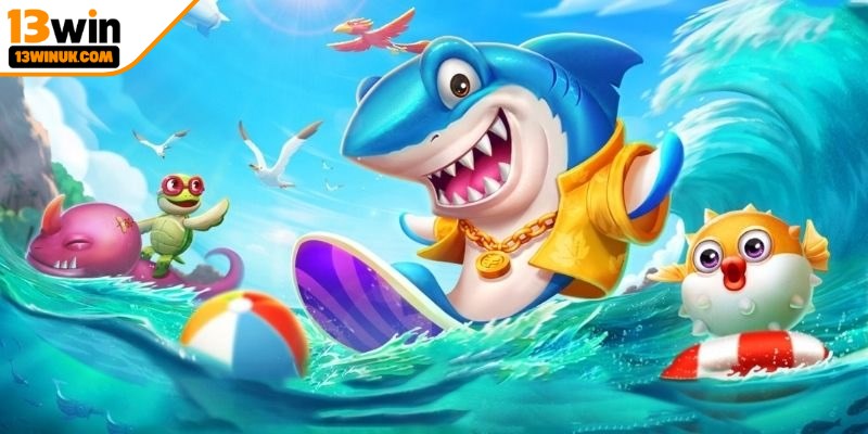Bắn cá online 13win mang đến nhiều loại vũ khí hiện đại 